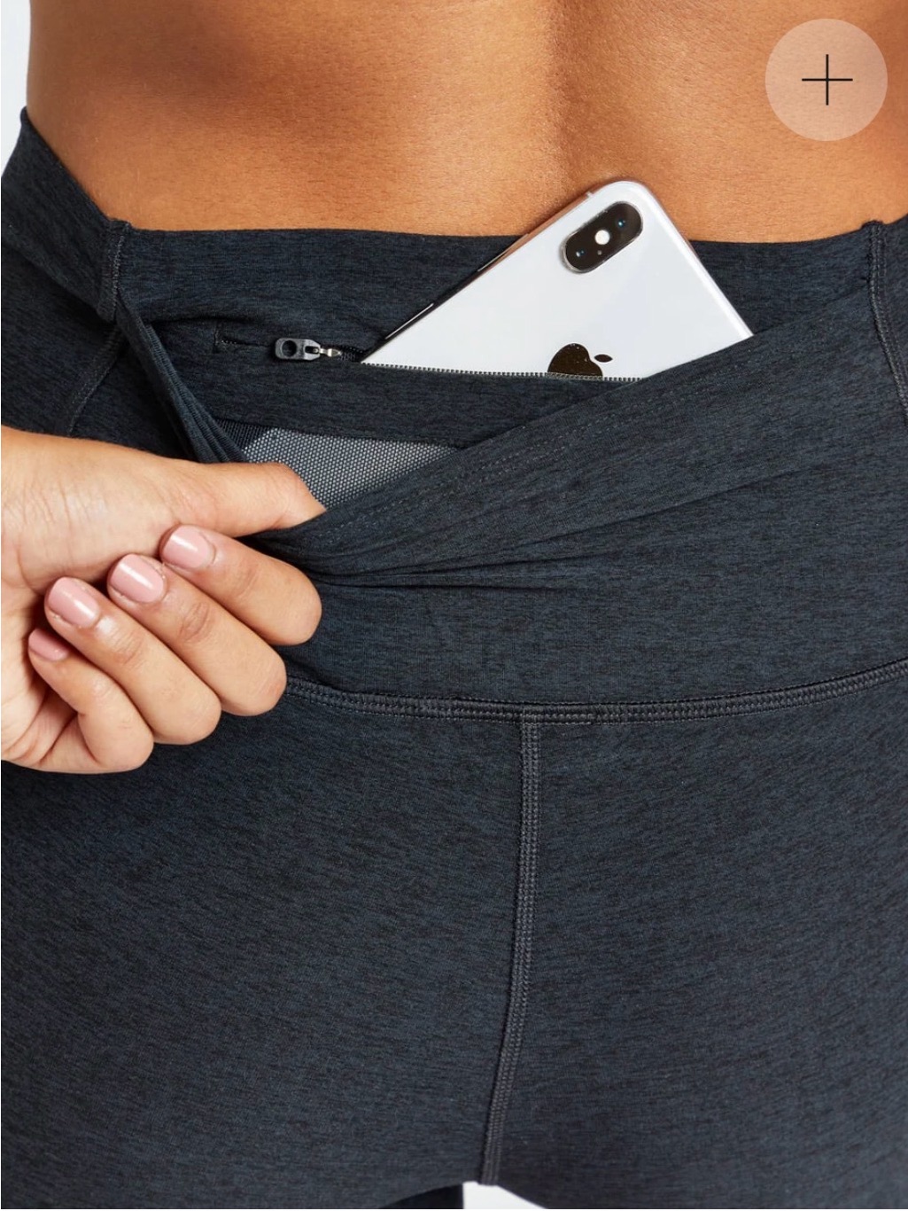 Oiselle Lux Life Tights Size 8- Deep Blue — image 2 of 6
